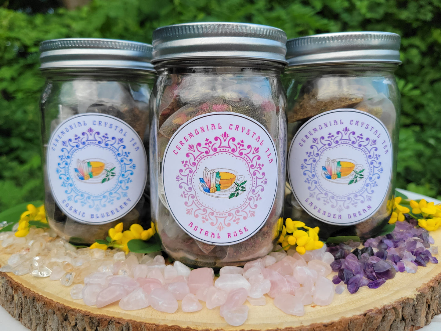 Ceremonial Crystal Tea